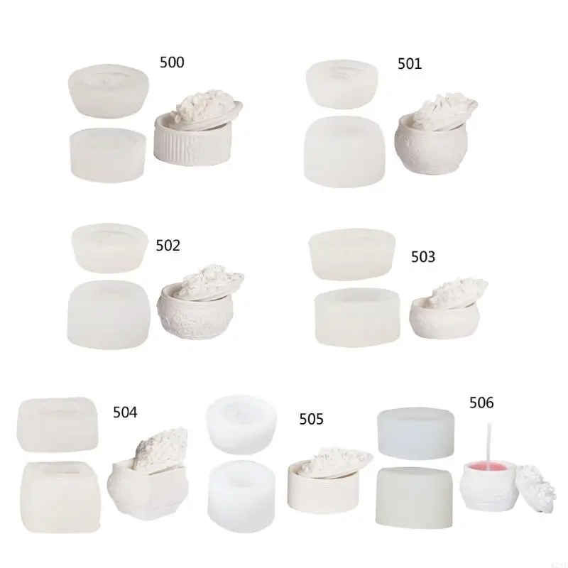 920L 3D Rose Bottle Silicone Mold Handmade Desktop Decoration Gypsum Ornaments Aromatherapys Holder Epoxy Resin Mould
920L 3D Rose Bottle Silicone Mold Handmade Desktop Decoration Gypsum Ornaments Aromatherapys Holder Epoxy Resin Mould