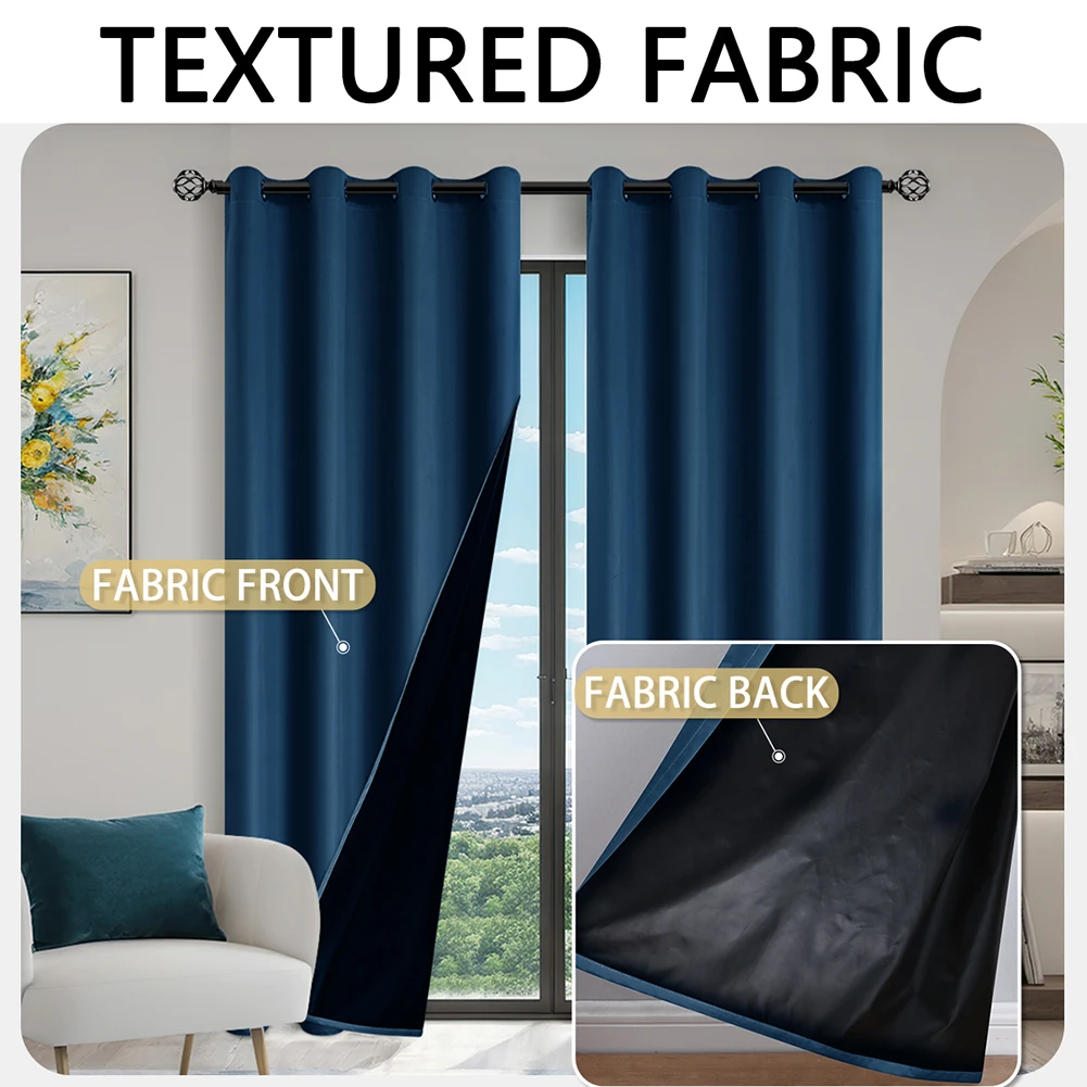 Blackout Door Curtain 132*241cm Duty Blackout Curtains Rooms Warm Thermal Drapes Full Blackout For Bedrooms And Living Rooms
Blackout Door Curtain 132*241cm Duty Blackout Curtains Rooms Warm Thermal Drapes Full Blackout For Bedrooms And Living Rooms