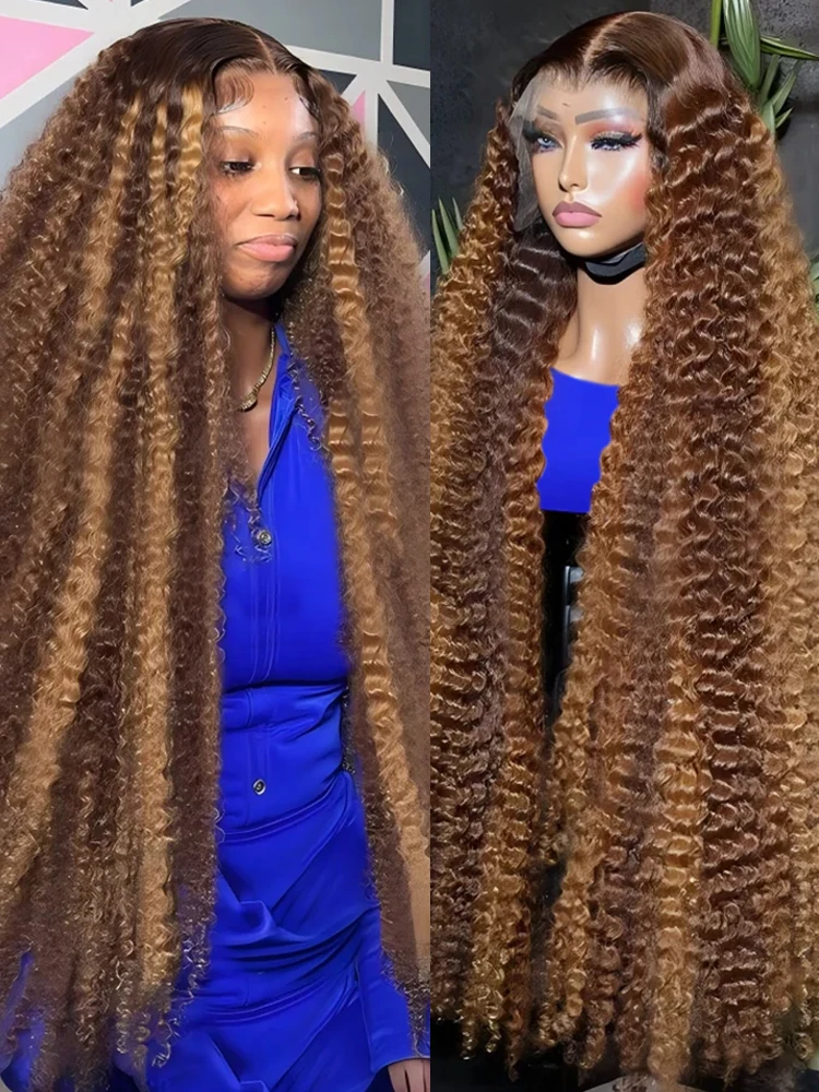 Burmese Curly Wigs Highlight Ombre Lace Frontal Wigs HD Lace 13x6 Human Hair Loose Deep Wave Frontal Wig Wear Go Glueless Wigs
Burmese Curly Wigs Highlight Ombre Lace Frontal Wigs HD Lace 13x6 Human Hair Loose Deep Wave Frontal Wig Wear Go Glueless Wigs