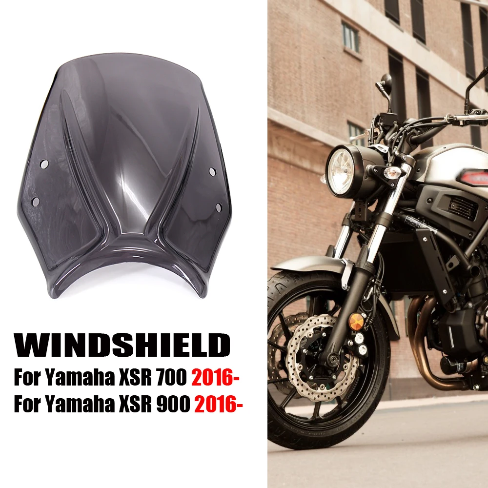 XSR700 XSR900 Windscreen Windshield Motorcycle Sport Wind Deflector Shield Screen Accessories For YAMAHA XSR 700 xsr 900 2016-
XSR700 XSR900 Windscreen Windshield Motorcycle Sport Wind Deflector Shield Screen Accessories For YAMAHA XSR 700 xsr 900 2016-