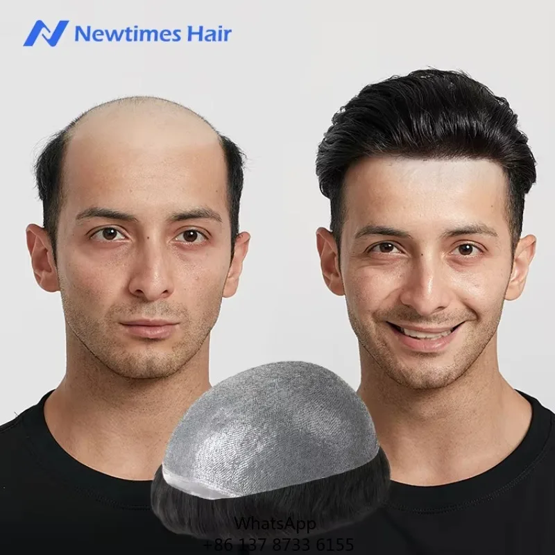 Popular 0.6mm Polyskin Male Toupee Invisible Front Virgin Human Hair Natural Wave Style Skin Model With High Grade
Popular 0.6mm Polyskin Male Toupee Invisible Front Virgin Human Hair Natural Wave Style Skin Model With High Grade