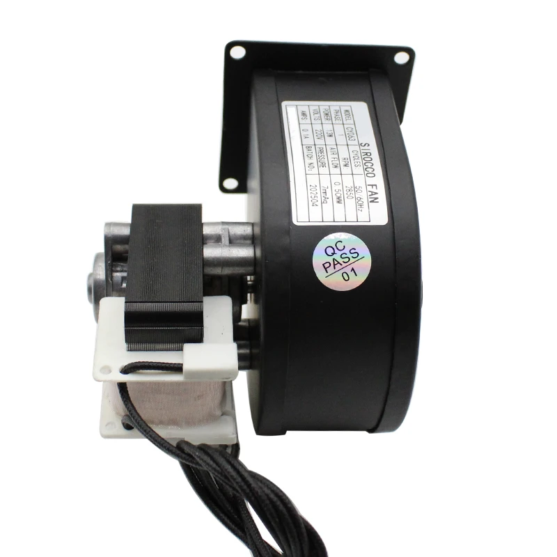 CY063 Электрический вентилятор Высококачественный центробежный вентилятор Мини-вентилятор охлаждения 220 В 13 Вт 2800 об/мин 30 м3/ч 68PA 
CY063 Электрический вентилятор Высококачественный центробежный вентилятор Мини-вентилятор охлаждения 220 В 13 Вт 2800 об/мин 30 м3/ч 68PA