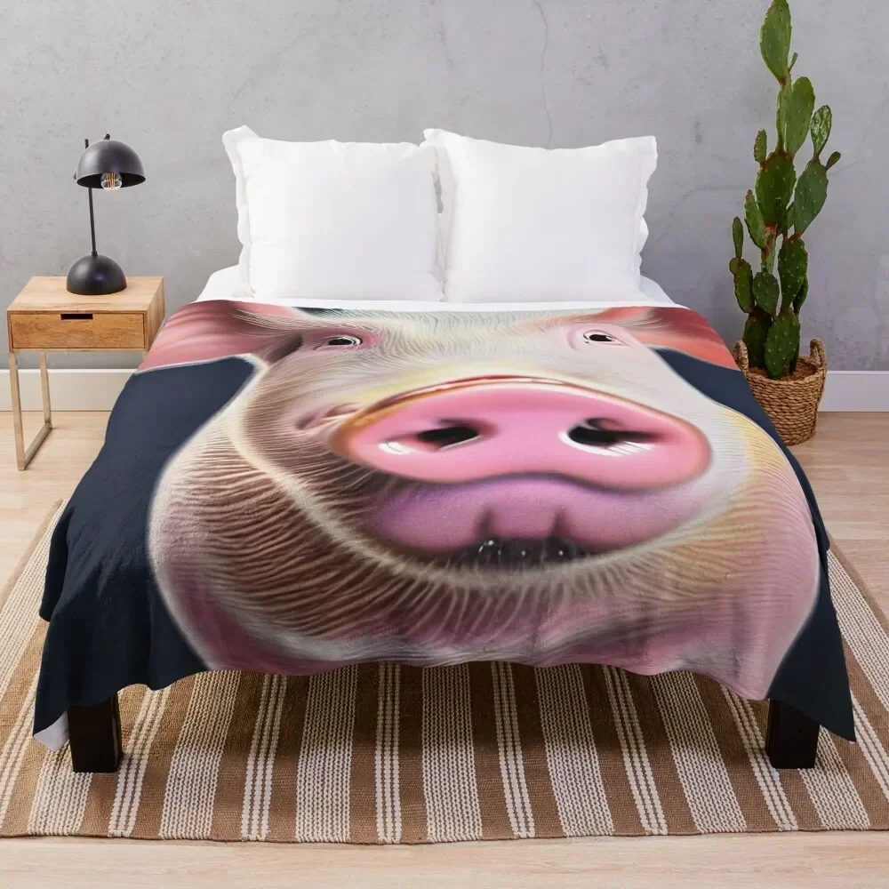 Pink Piglet Throw Blanket Ultra Soft Flannel Fleece Blanket for All Seasons
Pink Piglet Throw Blanket Ultra Soft Flannel Fleece Blanket for All Seasons
