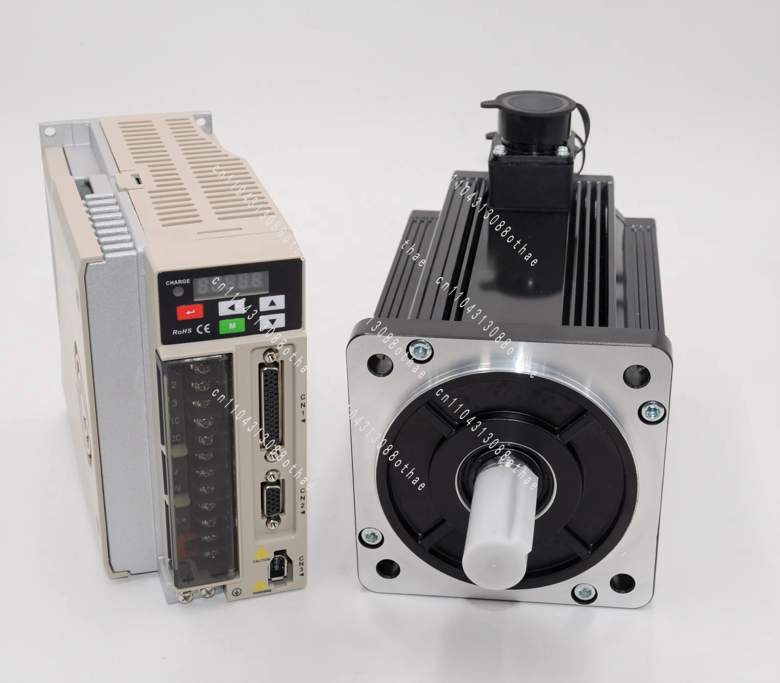 High Torque Nema52 Hybrid Motor130mm 3KW 15Nm 220VAC Servo Motor and Controller for CNC Router
High Torque Nema52 Hybrid Motor130mm 3KW 15Nm 220VAC Servo Motor and Controller for CNC Router