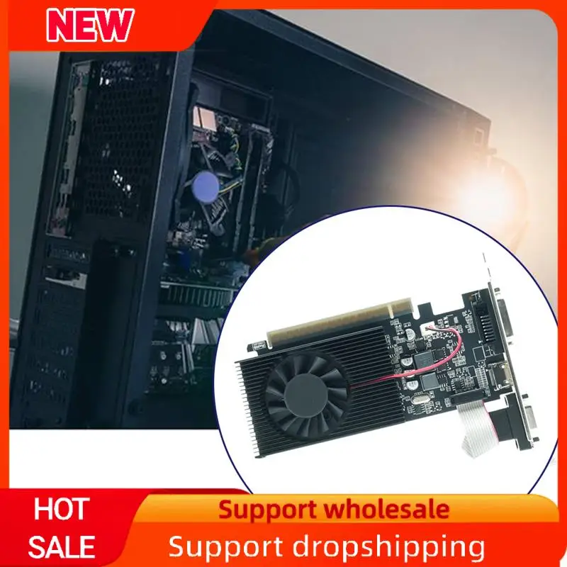 Превосходная видеокарта GT730 2 ГБ GT730 DDR3 128-битные видеокарты GDDR3 — совместимые с выходом DVI и VGA
Превосходная видеокарта GT730 2 ГБ GT730 DDR3 128-битные видеокарты GDDR3 — совместимые с выходом DVI и VGA