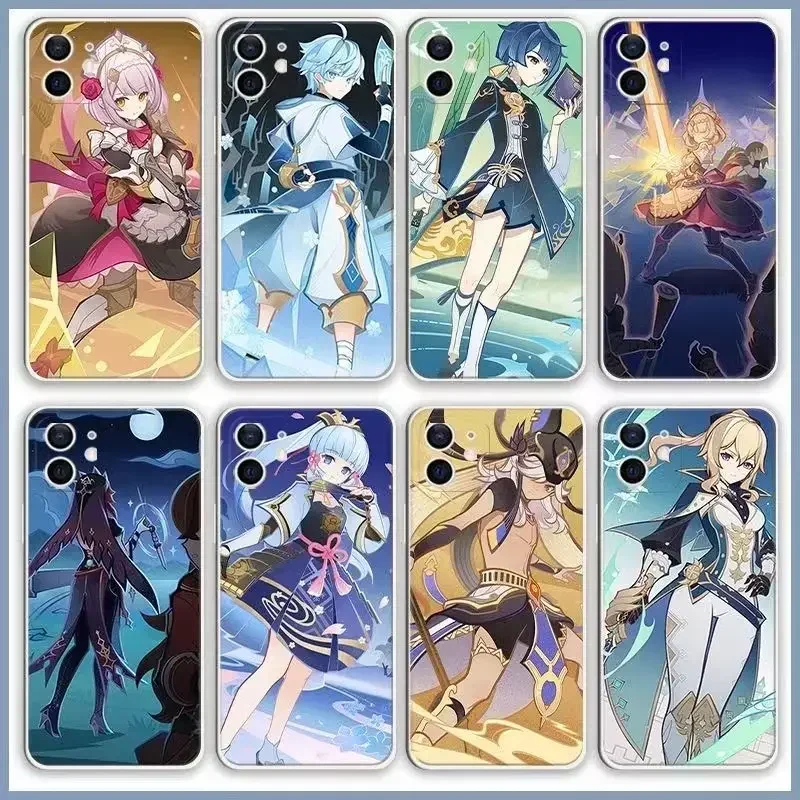 Модный силиконовый мягкий чехол Genshin Impact Genius Invokation TCG с картинками для iPhone 11-14Pro, противоударный чехол для телефона
Модный силиконовый мягкий чехол Genshin Impact Genius Invokation TCG с картинками для iPhone 11-14Pro, противоударный чехол для телефона