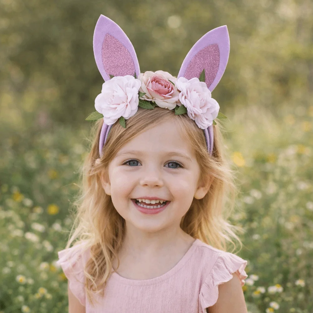 Floral Decoration Rabbit Ears Headbands Non-slip Shiny Cosplay Headbands Photography Props Headwear Bunny Ears Hair Hoop
Floral Decoration Rabbit Ears Headbands Non-slip Shiny Cosplay Headbands Photography Props Headwear Bunny Ears Hair Hoop