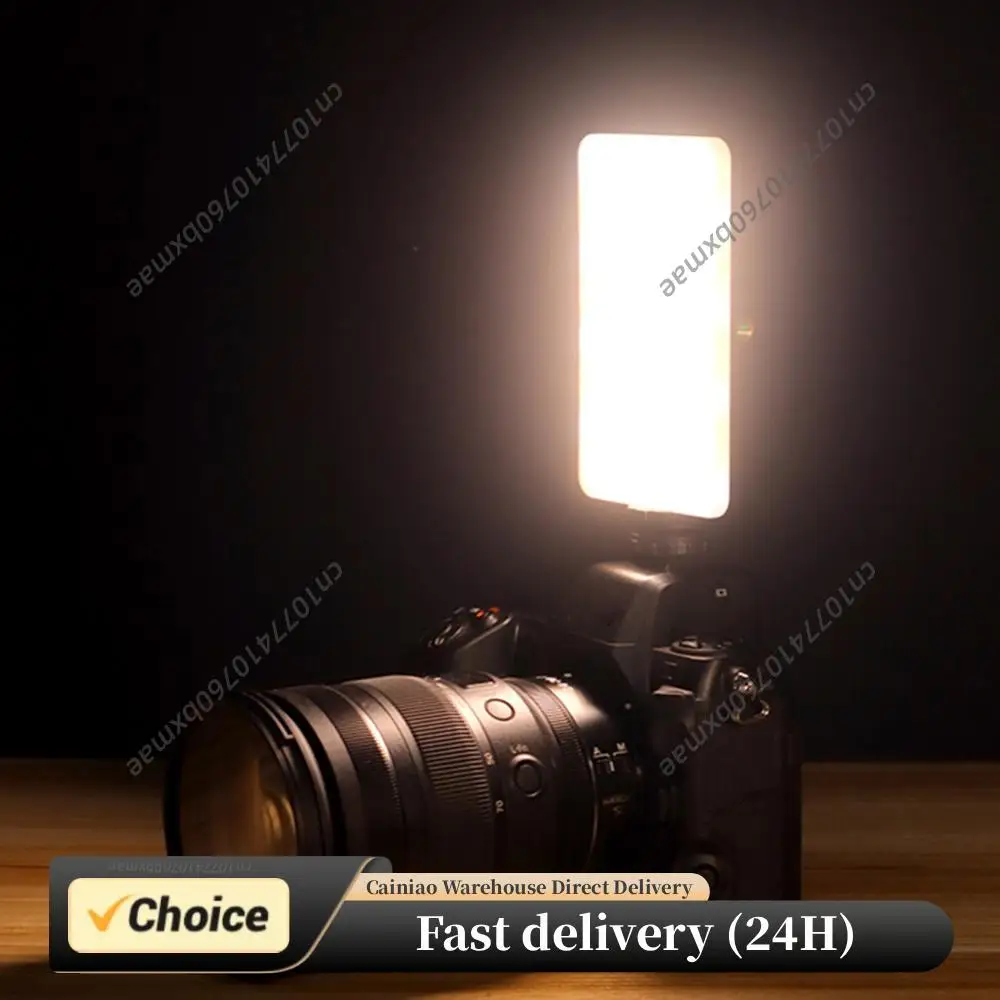 LED Camera Light 2700-6500K Handheld Fill Light Rechargeable Photography Lighting Portable Light Panel for Photography
LED Camera Light 2700-6500K Handheld Fill Light Rechargeable Photography Lighting Portable Light Panel for Photography
