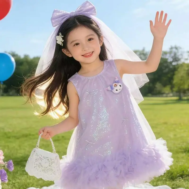 Children's Summer Sequin Mesh Vest Dress Girls New Princess Cake Dress Sweet Soft Fashionable Breathable Fluffy Dress Dress
Children's Summer Sequin Mesh Vest Dress Girls New Princess Cake Dress Sweet Soft Fashionable Breathable Fluffy Dress Dress