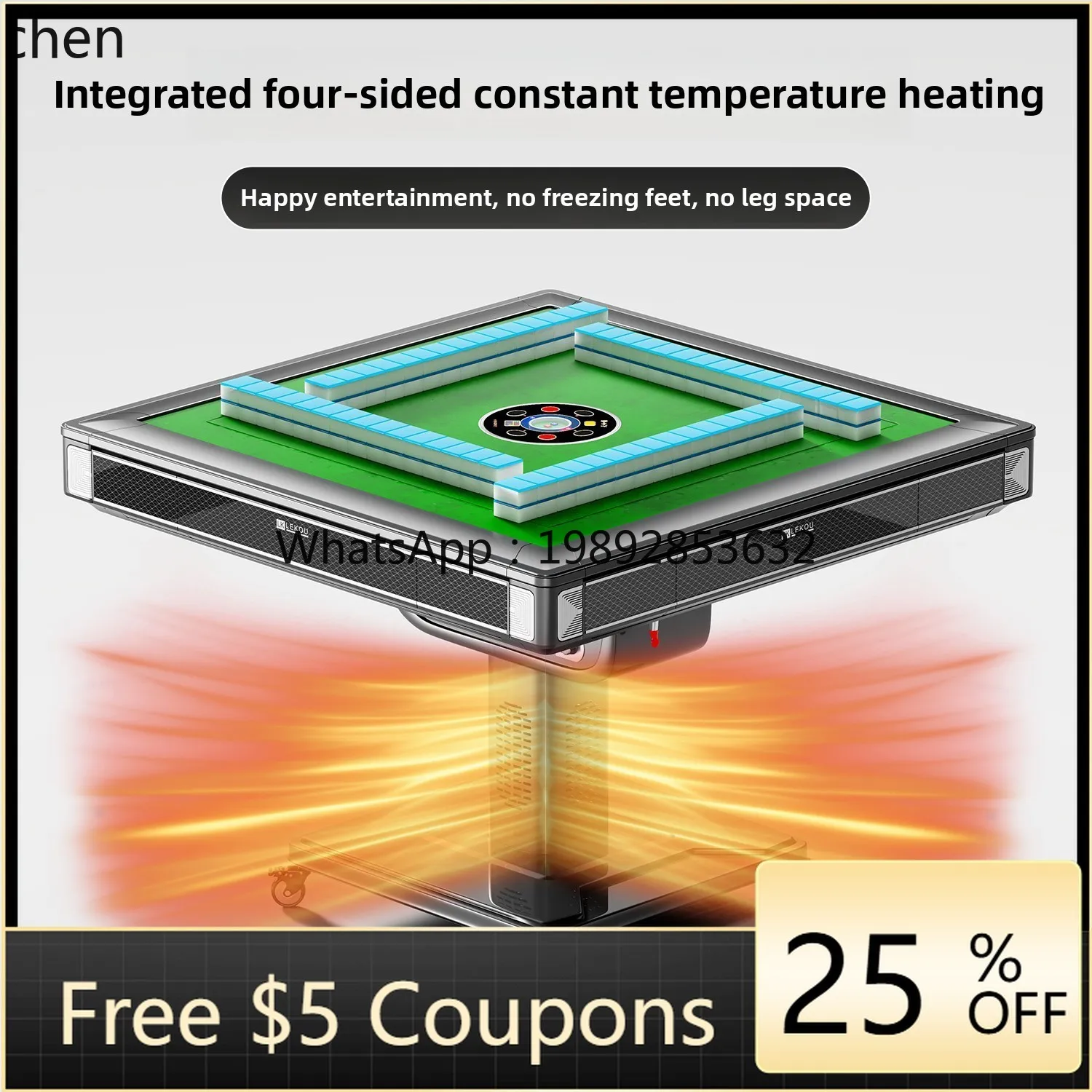 automatic mahjong machine new household dining table dual-purpose mahjong table silent heating fire four
automatic mahjong machine new household dining table dual-purpose mahjong table silent heating fire four