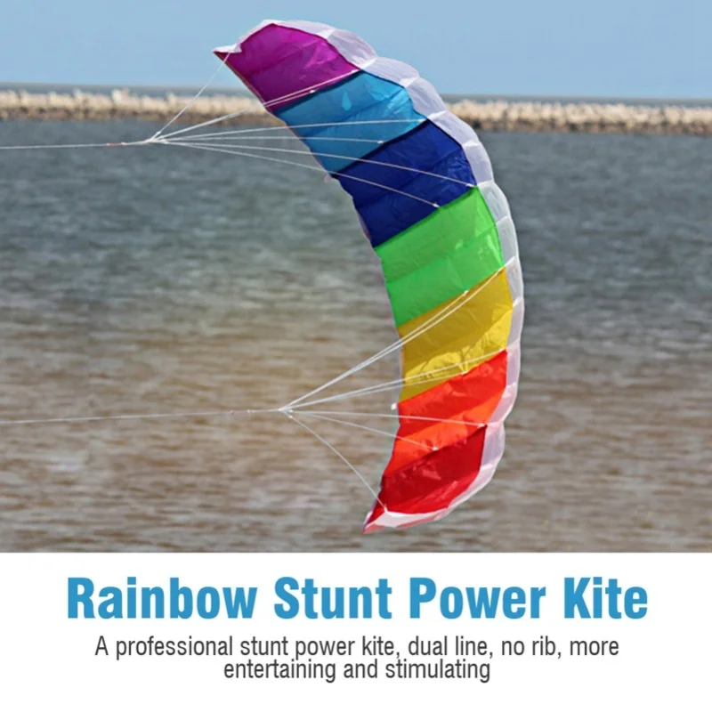 1.4m/2m/2.7m Colored Dual Line Stunt Power Sport Kite Outdoor Seaside Beach Toy
1.4m/2m/2.7m Colored Dual Line Stunt Power Sport Kite Outdoor Seaside Beach Toy