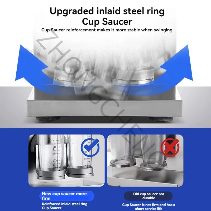 New ended rocking machine Milk tea shop shaking machine, stainless steel commercial shaker, shaker, shaker, beverage shop
New ended rocking machine Milk tea shop shaking machine, stainless steel commercial shaker, shaker, shaker, beverage shop