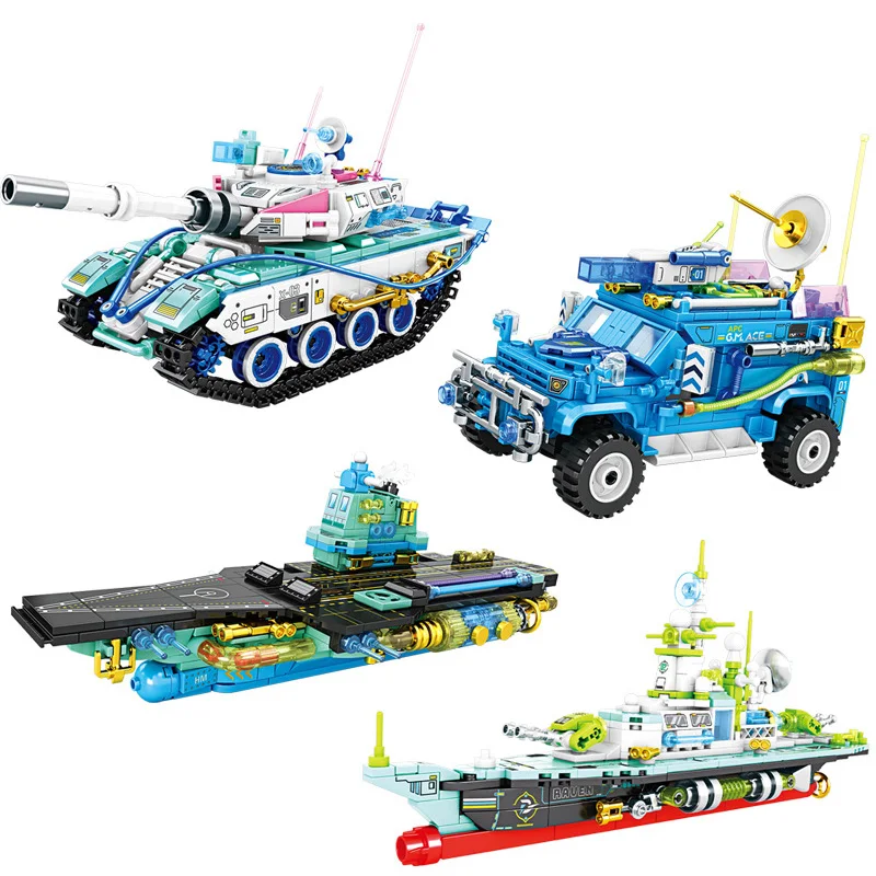 Small Building Blocks Military Aircraft Carrier/Armored Vehicle/Warship/Tank Assembled Educational Model MOC Bricks Boys Gifts
Small Building Blocks Military Aircraft Carrier/Armored Vehicle/Warship/Tank Assembled Educational Model MOC Bricks Boys Gifts