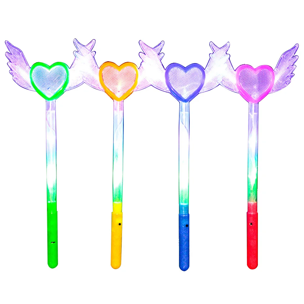4 Pcs Heart Shaped Glowing Sticks Light Up Party Flashing Wand Festival Decor Glow Stick Gifts for Birthday Wedding Club
4 Pcs Heart Shaped Glowing Sticks Light Up Party Flashing Wand Festival Decor Glow Stick Gifts for Birthday Wedding Club