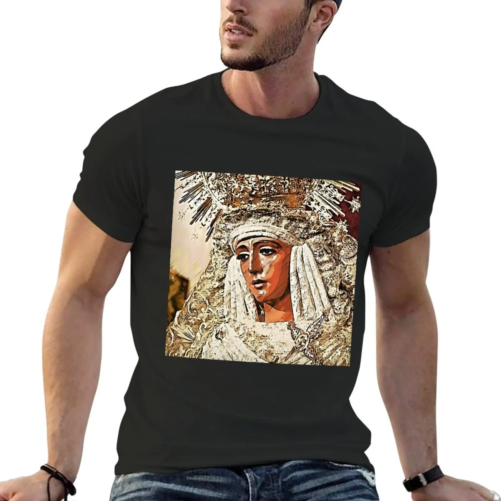 Seville, Esperanza de Triana T-Shirt man clothes anime stuff oversized vintage t shirt men
Seville, Esperanza de Triana T-Shirt man clothes anime stuff oversized vintage t shirt men