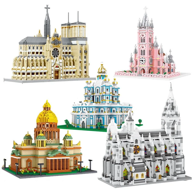 Красивые городские мини-блоки Kolner Dom, мировая архитектура, бразильская церковь, собор Святого Павла, строительные кирпичи, детская игрушка в подарок
Красивые городские мини-блоки Kolner Dom, мировая архитектура, бразильская церковь, собор Святого Павла, строительные кирпичи, детская игрушка в подарок