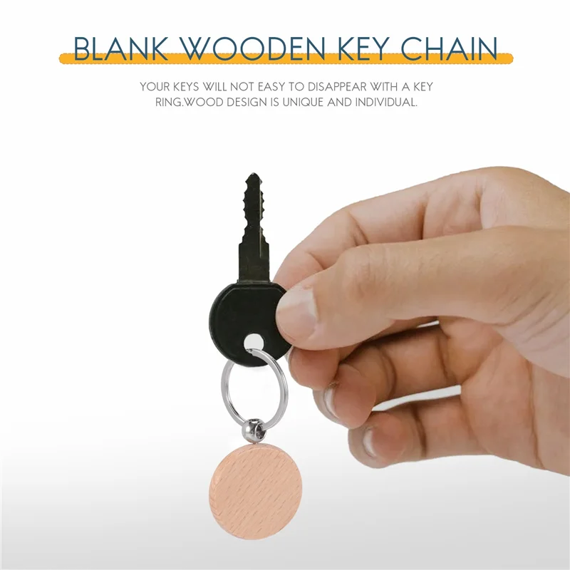 AED5-60Pcs Blank Round Wooden Key Chain Diy Wood Keychains Key Tags Can Engrave Diy Gifts
AED5-60Pcs Blank Round Wooden Key Chain Diy Wood Keychains Key Tags Can Engrave Diy Gifts