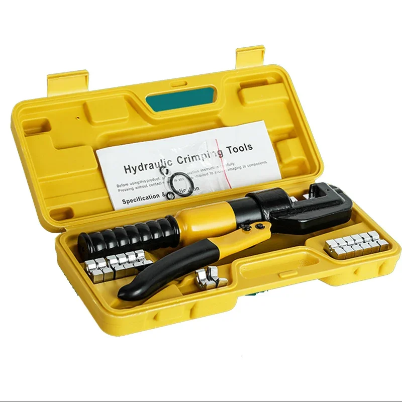 4-70mm² Hydraulic Crimping Pliers YQK-70 Pressure 6T Home Hydraulic Tools Hydraulic Pliers DIY Cable Terminal Crimping Pliers
4-70mm² Hydraulic Crimping Pliers YQK-70 Pressure 6T Home Hydraulic Tools Hydraulic Pliers DIY Cable Terminal Crimping Pliers