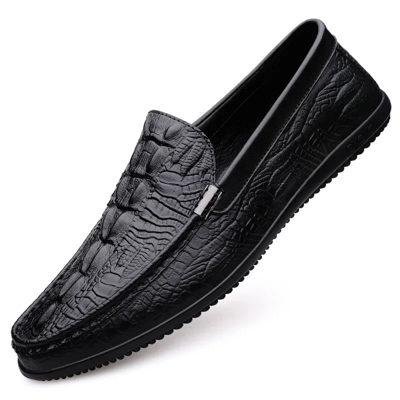 Moccasins Loafers Men's First Layer Cowhide Business High-End Men's Leather Shoes Soft Cowhide Breathable
Moccasins Loafers Men's First Layer Cowhide Business High-End Men's Leather Shoes Soft Cowhide Breathable