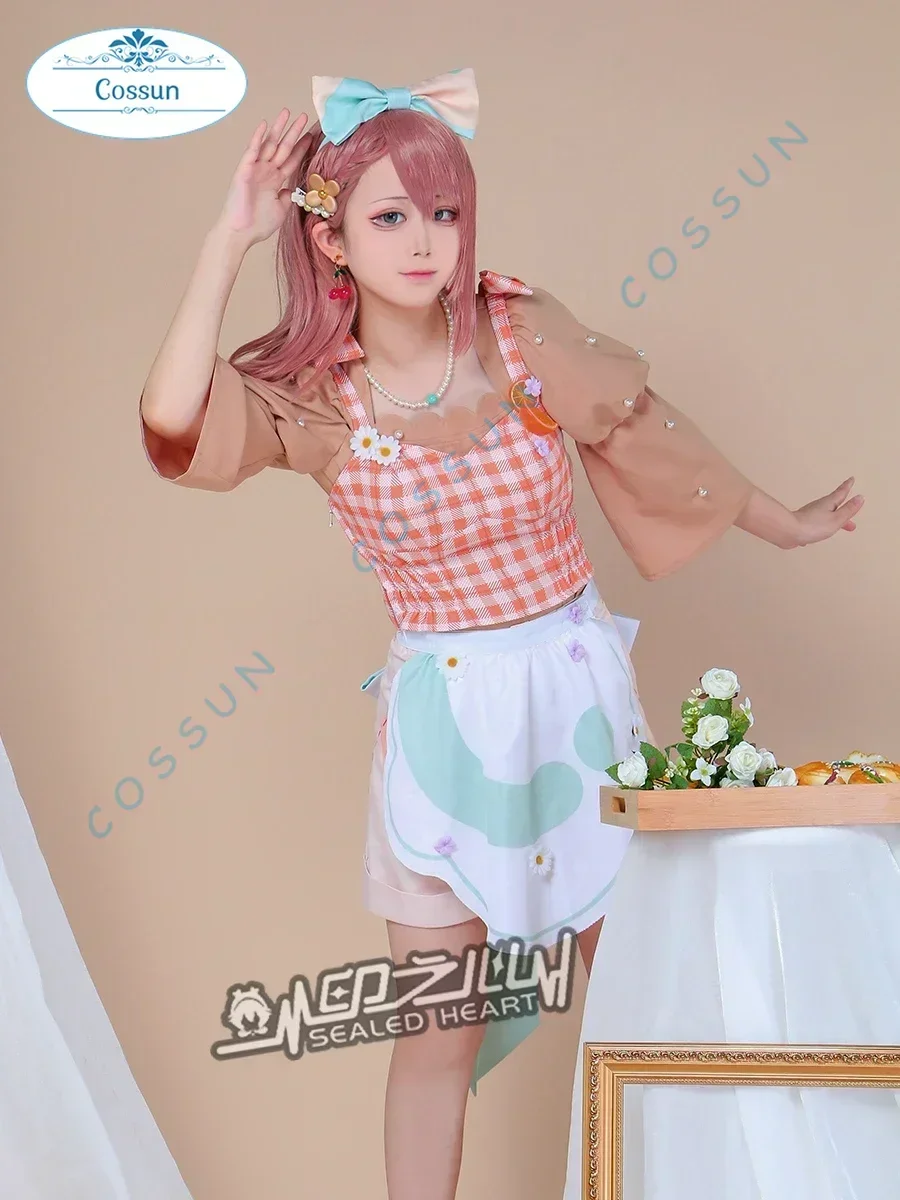 COSSUN Project Sekai Hanasato Minori Cosplay Costume PJSK Halloween Uniform Women Daily Clothing Casual Wear Lovely Dress
COSSUN Project Sekai Hanasato Minori Cosplay Costume PJSK Halloween Uniform Women Daily Clothing Casual Wear Lovely Dress