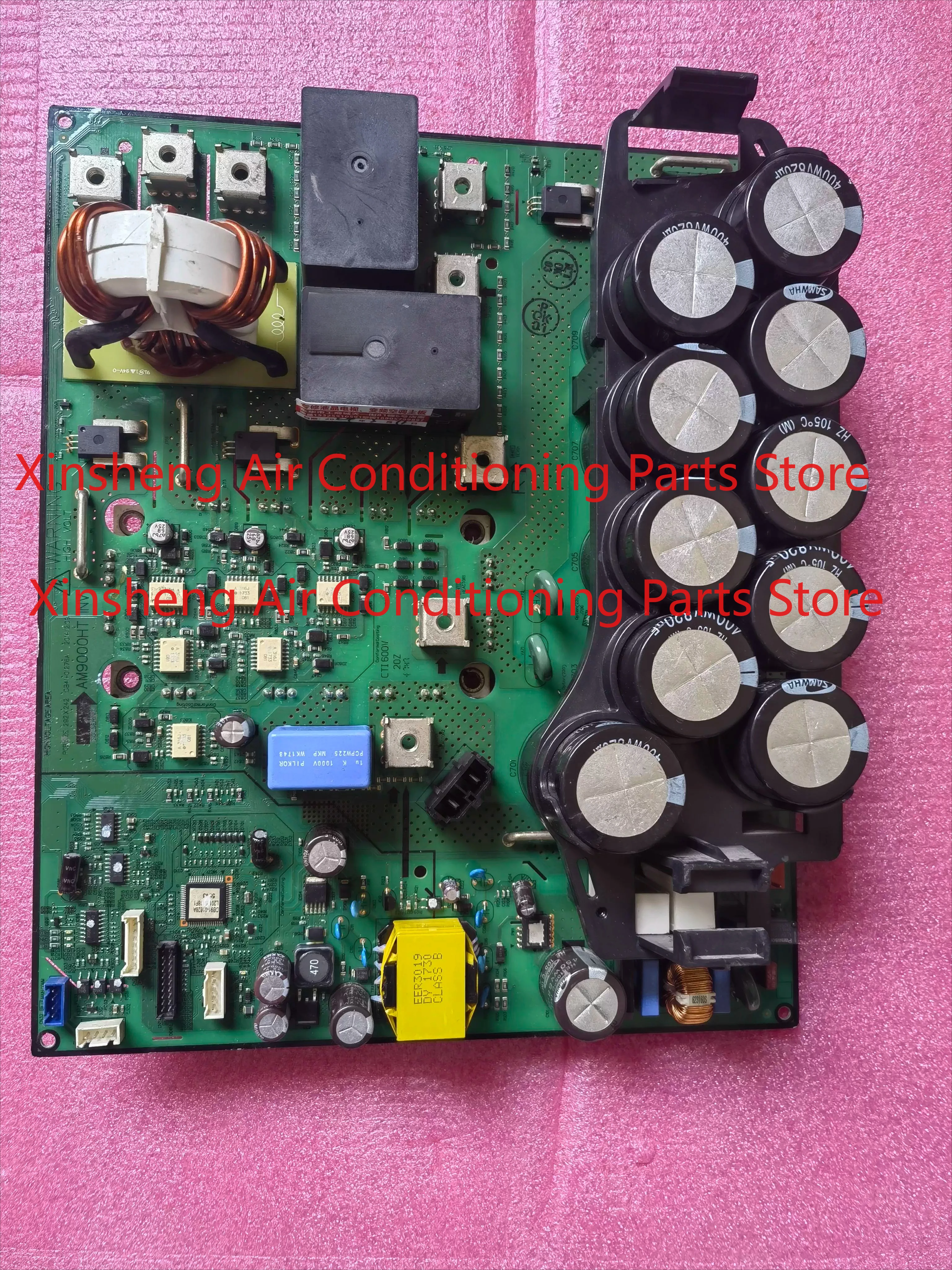 It is suitable for Samsung central air conditioning dual frequency conversion drive module DB41-01276A AM9000HT.292X242
It is suitable for Samsung central air conditioning dual frequency conversion drive module DB41-01276A AM9000HT.292X242