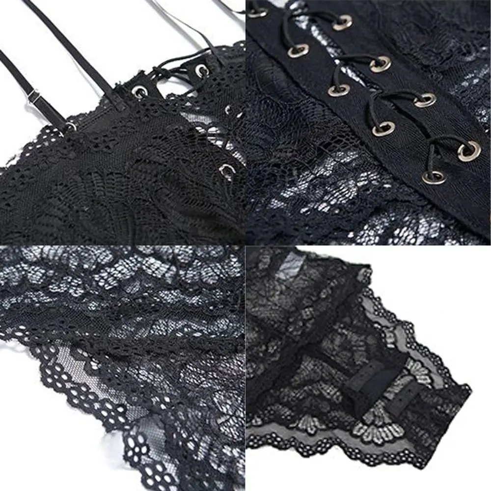 Женское нижнее белье с милым сетчатым цветком и глубоким v-образным вырезом, прозрачное кружевное ночное белье Babydoll, нижнее белье, боди на шнуровке, подарки
Женское нижнее белье с милым сетчатым цветком и глубоким v-образным вырезом, прозрачное кружевное ночное белье Babydoll, нижнее белье, боди на шнуровке, подарки