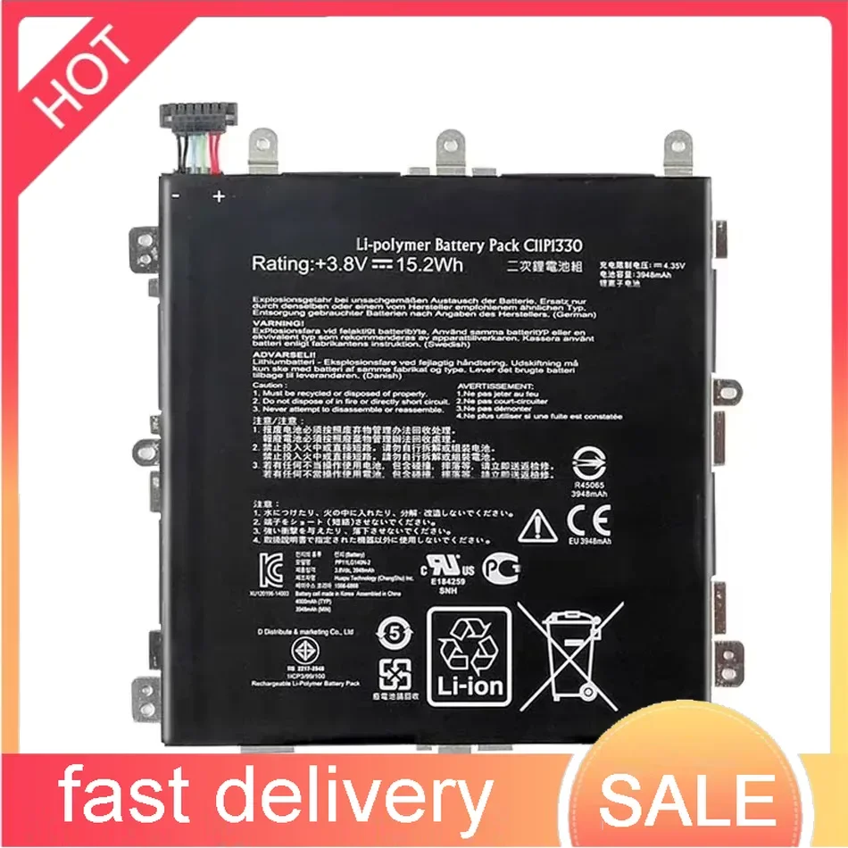 3948mAh C11P1330 For Asus Memo Pad 8 ME581C K01H K015 ME8150C High Compatibility Premium Replacement Tablet Battery
3948mAh C11P1330 For Asus Memo Pad 8 ME581C K01H K015 ME8150C High Compatibility Premium Replacement Tablet Battery