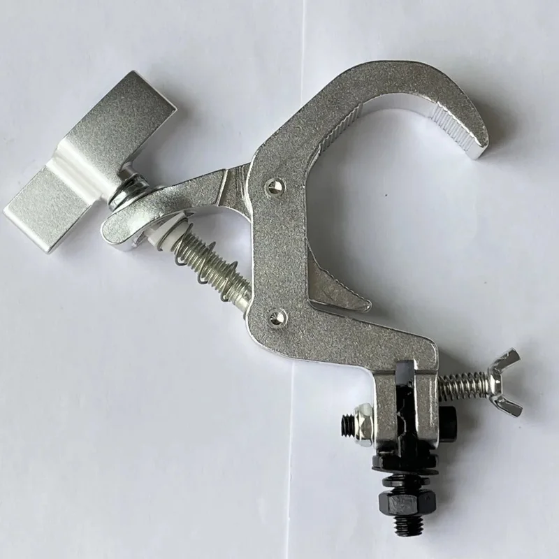 Quick Lock Fold Clamp Stage Lighting Aluminum Truss Folding Clamps Heavy Duty Hook For Professional DJ Fixtures LED Moving Head
Quick Lock Fold Clamp Stage Lighting Aluminum Truss Folding Clamps Heavy Duty Hook For Professional DJ Fixtures LED Moving Head