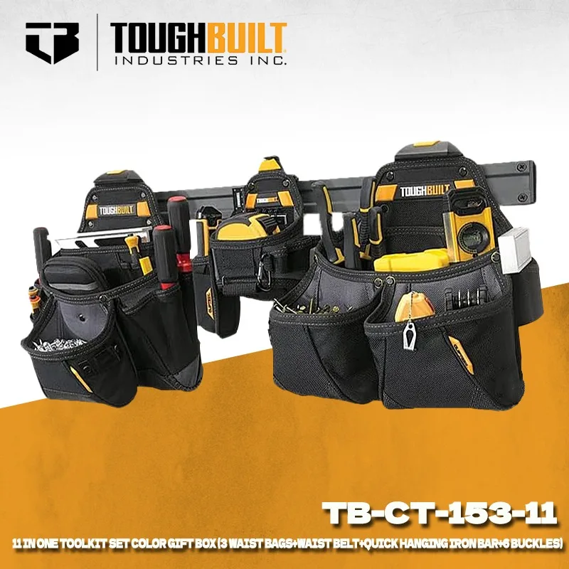 TOUGHBUILT TB-CT-153-11 Набор из 11 прочных сумок-органайзеров для инструментов для стен и фургонов, для хранения электроинструментов в гараже и на стройплощадке
TOUGHBUILT TB-CT-153-11 Набор из 11 прочных сумок-органайзеров для инструментов для стен и фургонов, для хранения электроинструментов в гараже и на стройплощадке