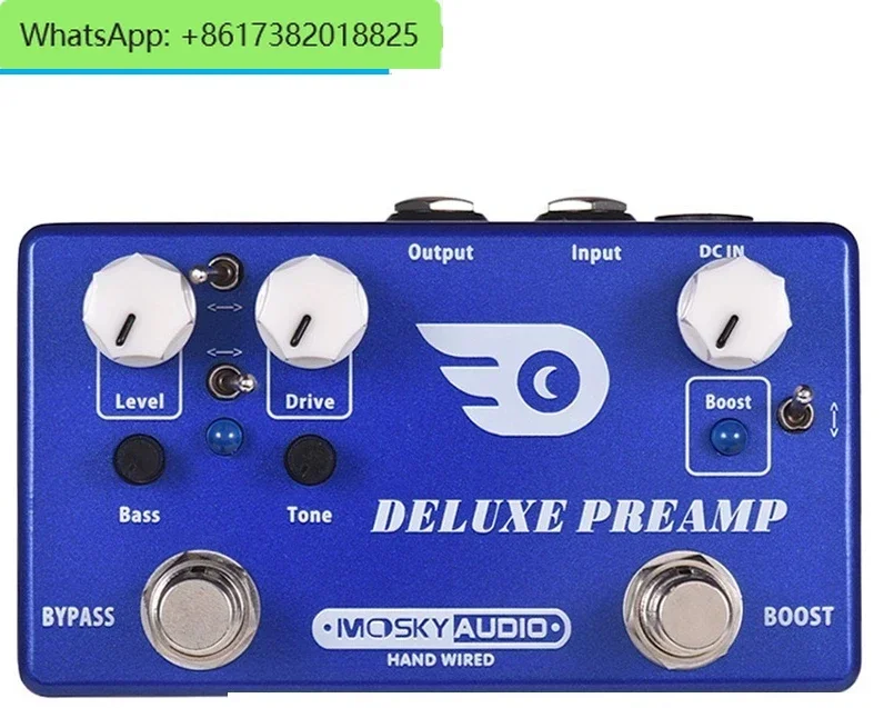 Handmade effect instrument guitar effect instrument DELUXE PREAMP overload pusher
Handmade effect instrument guitar effect instrument DELUXE PREAMP overload pusher