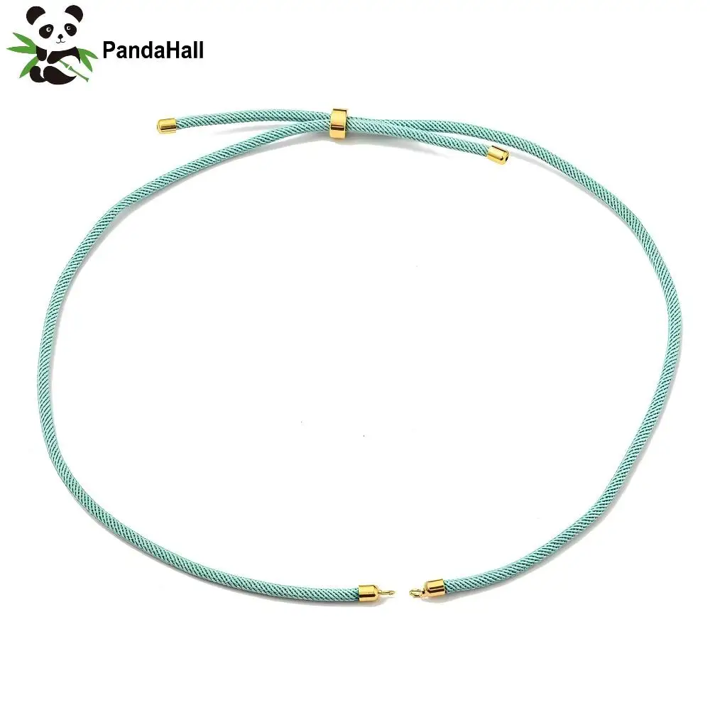 PandaHall 20Pcs Jewelry Making Gold Plated Brass Findings Nylon Cord for Slider Bracelet Necklace & Pendant Crafting 56-58cm
PandaHall 20Pcs Jewelry Making Gold Plated Brass Findings Nylon Cord for Slider Bracelet Necklace & Pendant Crafting 56-58cm