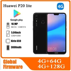 Huawei P20 Lite 4G SmartPhone CPU HiSilicon Kirin 659 3000mAh Battery capacity 16MP Camera unlocked Used Phone Huawei P20 Lite 4G SmartPhone CPU HiSilicon Kirin 659 3000mAh Battery capacity 16MP Camera unlocked Used Phone