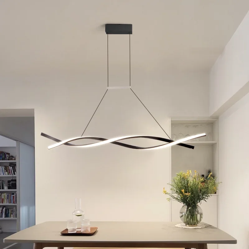 Modern Pendant Light Kitchen Bar Lamps Suspension Lighting Aluminum Wave Lustre Ceiling Lamp Dining Room Office Lights ZM1028
Modern Pendant Light Kitchen Bar Lamps Suspension Lighting Aluminum Wave Lustre Ceiling Lamp Dining Room Office Lights ZM1028