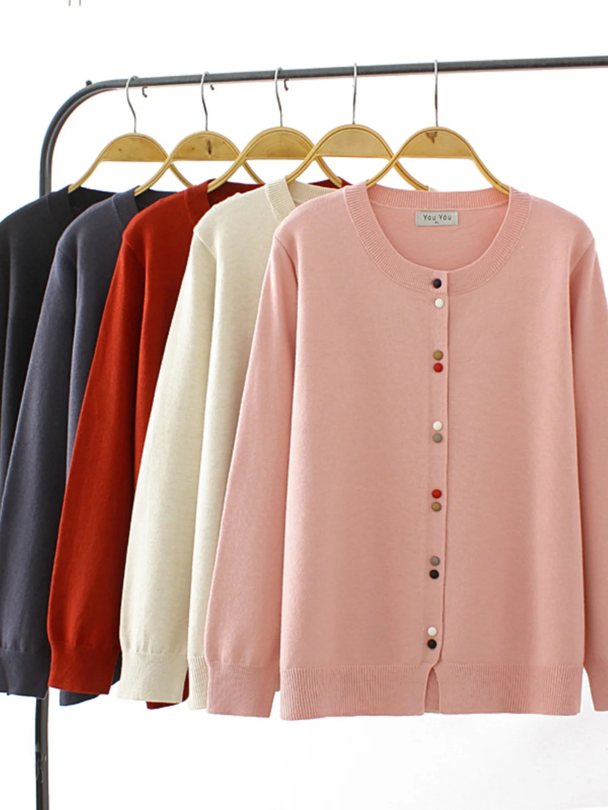 Lagenlook Style Long Sleeve round Neck Knitted Open Cardigan plus Size Loose Fitting Polyester Fiber Korean Style Workwear
Lagenlook Style Long Sleeve round Neck Knitted Open Cardigan plus Size Loose Fitting Polyester Fiber Korean Style Workwear