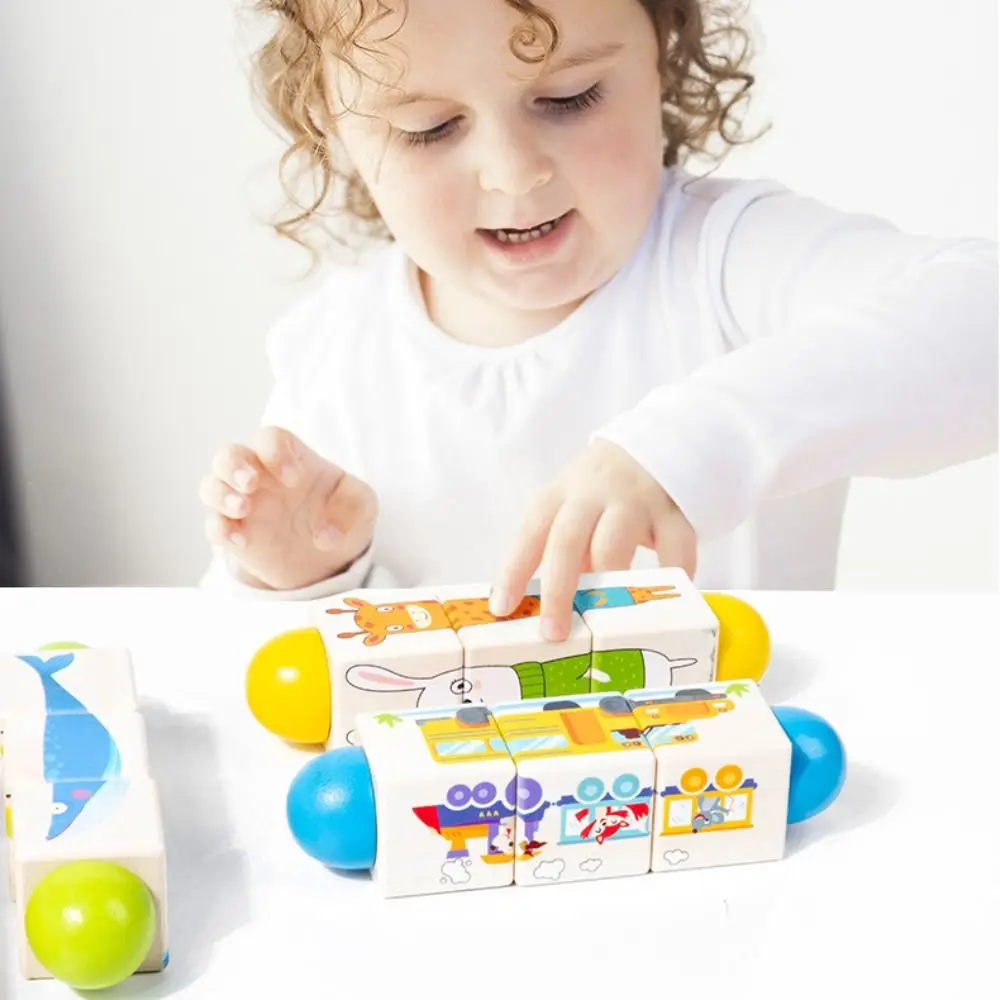 3D Wooden Rotating Puzzle Wooden Early Education Wooden Jigsaw Puzzle Colour Animal Grasp Building Block Toys Childhood
3D Wooden Rotating Puzzle Wooden Early Education Wooden Jigsaw Puzzle Colour Animal Grasp Building Block Toys Childhood
