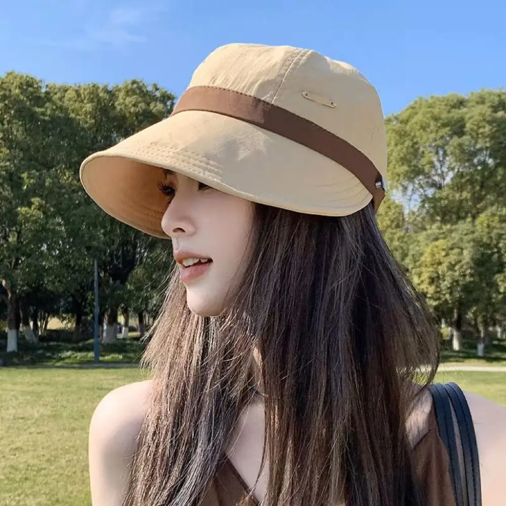 Fashion Summer Wide Brim Bucket Cap Quick-dry UFP 50+ Fisherman Hat Adjustable UV Protection Sunscreen Cap Men Women
Fashion Summer Wide Brim Bucket Cap Quick-dry UFP 50+ Fisherman Hat Adjustable UV Protection Sunscreen Cap Men Women