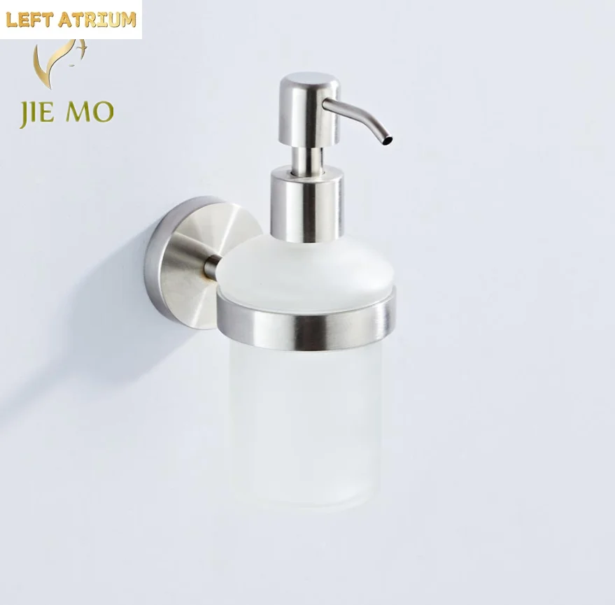 304 stainless steel cross-border wall-mounted manual wire drawing soap dispenser 200ML shampoo shower gel bottle hand sanitizer
304 stainless steel cross-border wall-mounted manual wire drawing soap dispenser 200ML shampoo shower gel bottle hand sanitizer