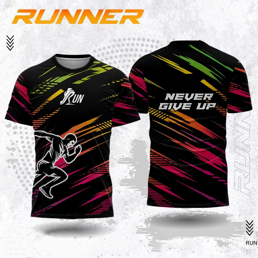 Fashion Gradient Stripe Printed Men's T-shirt Badminton Tennis Training Short Sleeve Summer Casual Sports Quick Dry Men Clothing
Fashion Gradient Stripe Printed Men's T-shirt Badminton Tennis Training Short Sleeve Summer Casual Sports Quick Dry Men Clothing