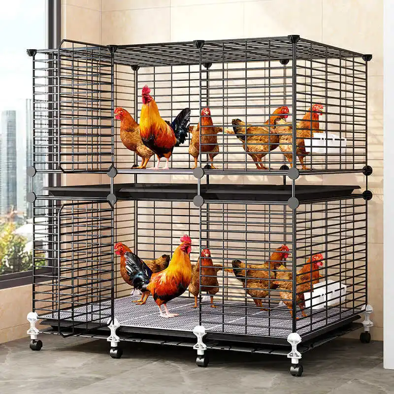 Multi-Tier Large Extra-Large Chicken Coop for Home Use Iron Poultry Cage for Chickens Ducks Geese with Automatic Manure
Multi-Tier Large Extra-Large Chicken Coop for Home Use Iron Poultry Cage for Chickens Ducks Geese with Automatic Manure