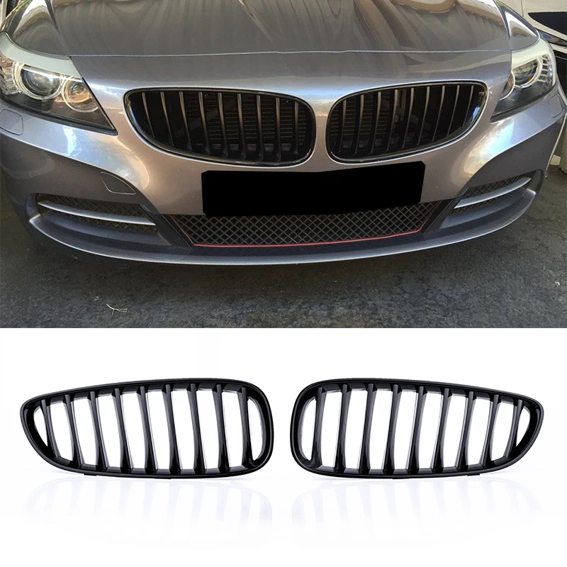 For BMW Z4 E89 Upgrade ABS Single Slat Gloss Black Front Bumper Kidney Center Grill Grille Mesh 2009-2016
For BMW Z4 E89 Upgrade ABS Single Slat Gloss Black Front Bumper Kidney Center Grill Grille Mesh 2009-2016