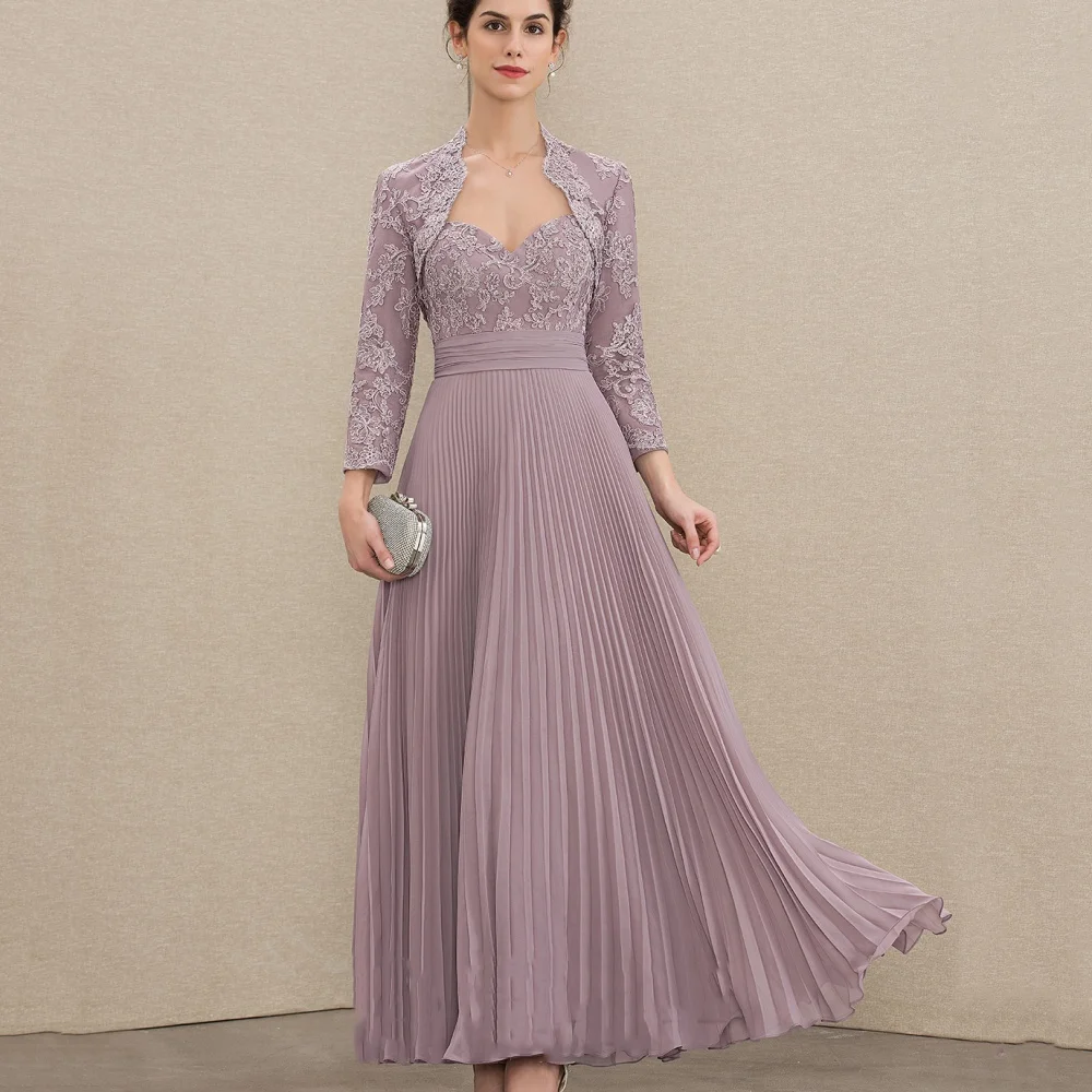 Customized Elegant Chiffon Bridal Dress A Line Sweetheart Wedding Party Gowns Formal Occasion Applique Mother Dresses For Bride
Customized Elegant Chiffon Bridal Dress A Line Sweetheart Wedding Party Gowns Formal Occasion Applique Mother Dresses For Bride