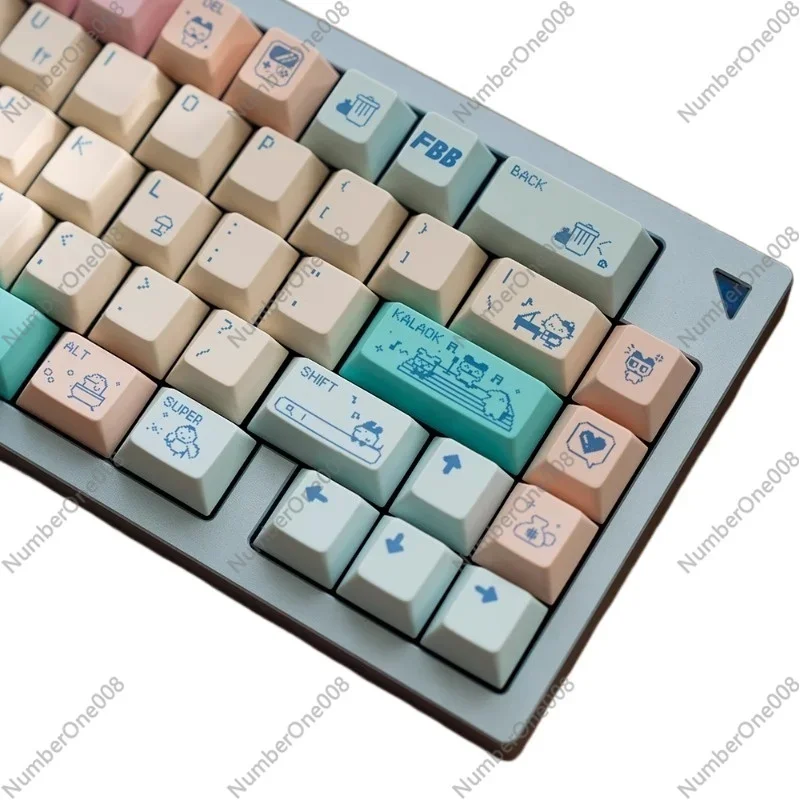 Keycap Electronic Pet Pixel Wind Cute Cartoon PBT Hot Sublimation Mechanical Keyboard Macaron Color
Keycap Electronic Pet Pixel Wind Cute Cartoon PBT Hot Sublimation Mechanical Keyboard Macaron Color