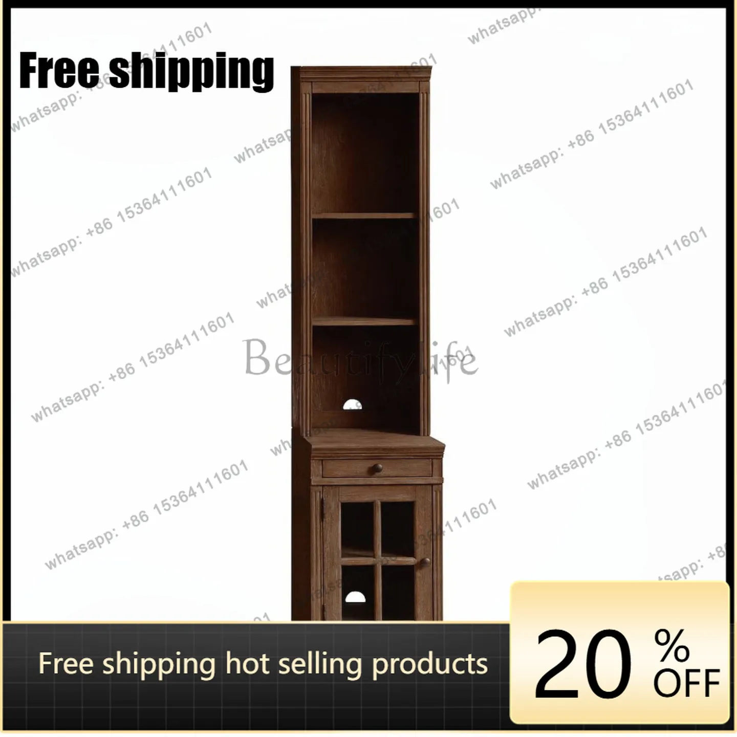LD French Vintage Locker Bedroom Storage Dining Room Shelf Premium Side Cabinet
LD French Vintage Locker Bedroom Storage Dining Room Shelf Premium Side Cabinet