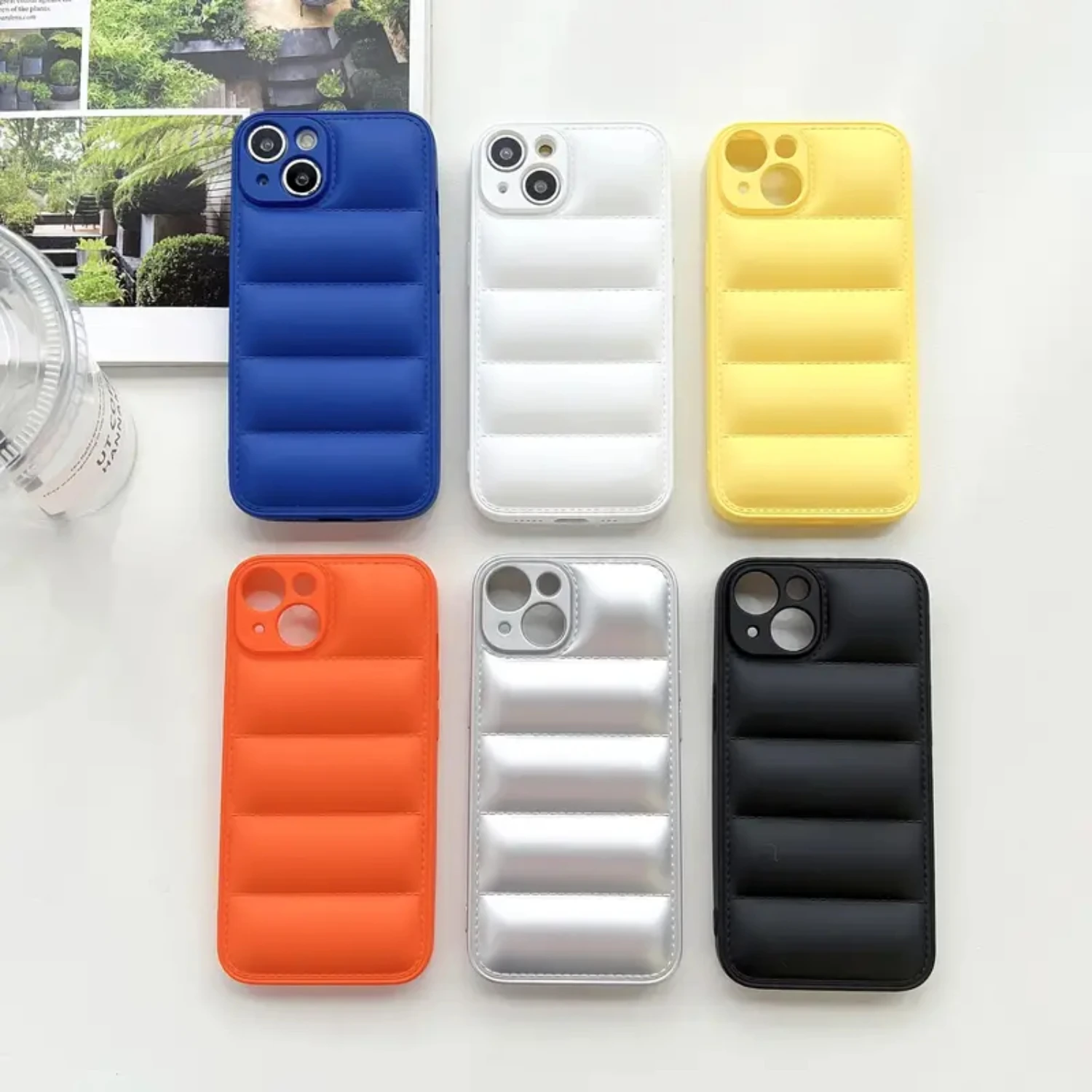 Chic Slim Square Down Jacket Phone Case for iPhone 13 Pro - Fashionably Keep Your Device Secure
Chic Slim Square Down Jacket Phone Case for iPhone 13 Pro - Fashionably Keep Your Device Secure