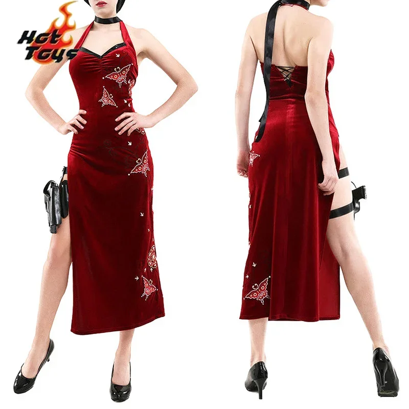 Фильм-сервис Secret Ada Wong Косплей халат униформа Хэллоуин noël femmes rouge dentelle Cheongsam нижнее белье костюм косплей
Фильм-сервис Secret Ada Wong Косплей халат униформа Хэллоуин noël femmes rouge dentelle Cheongsam нижнее белье костюм косплей
