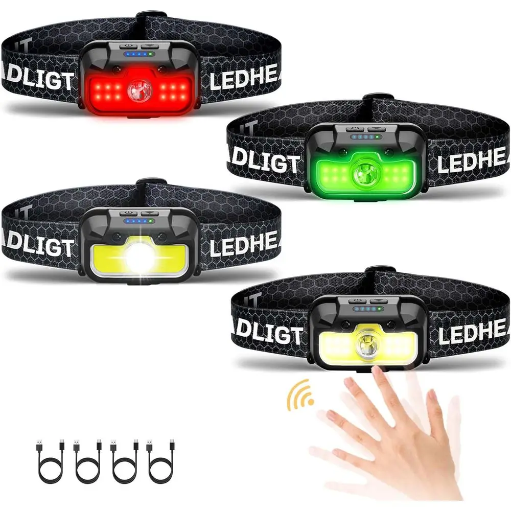 Набор из 4 светодиодных ламп HOKOILN с зеленым и красным светом, перезаряжаемые, 1300 люмен, ультраяркие, для кемпинга, бега, походов
Набор из 4 светодиодных ламп HOKOILN с зеленым и красным светом, перезаряжаемые, 1300 люмен, ультраяркие, для кемпинга, бега, походов