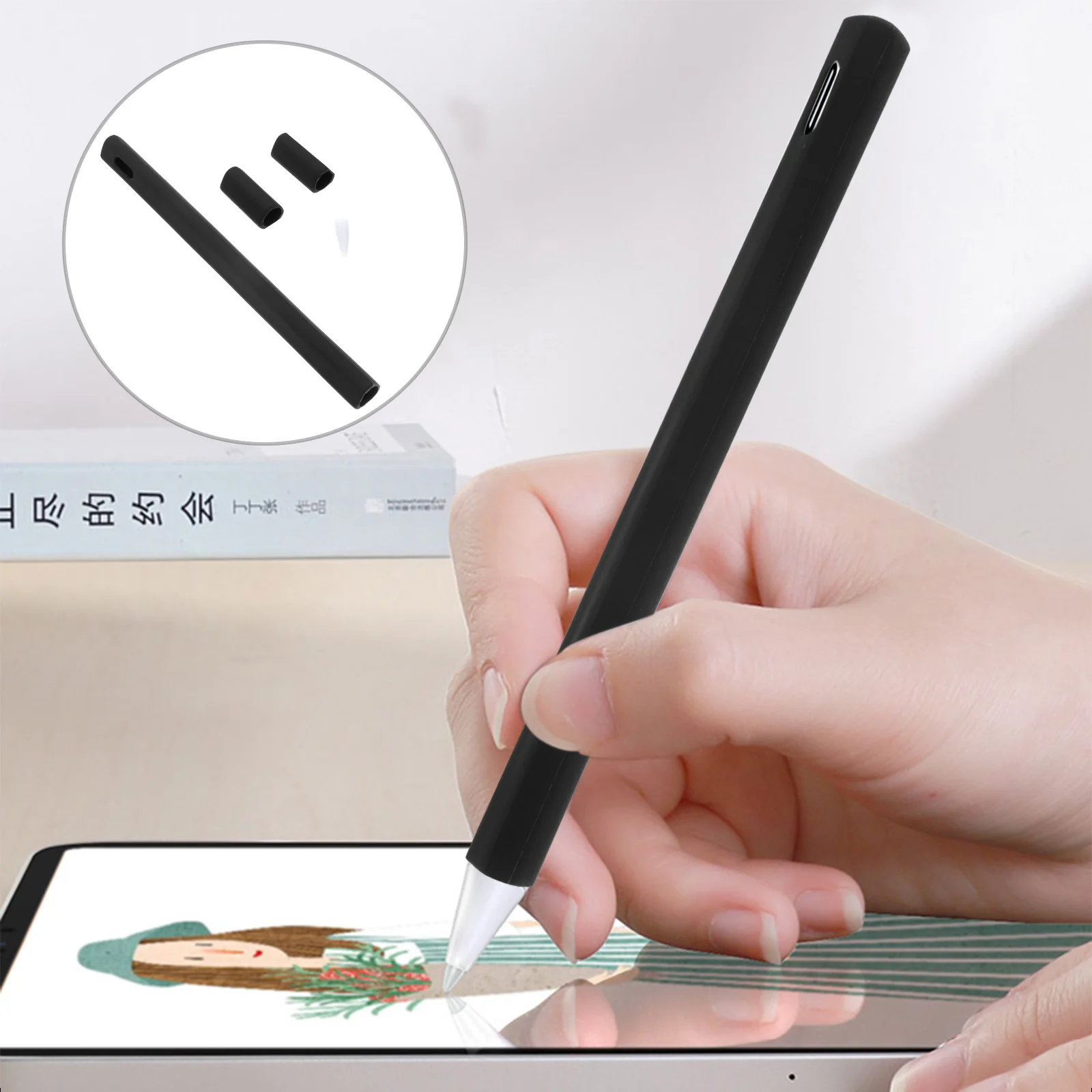 1pc Silicone Stylus Cover Shockproof Drop Resistant Protective Sleeve For Pencil 2 Case Holder Accessories
1pc Silicone Stylus Cover Shockproof Drop Resistant Protective Sleeve For Pencil 2 Case Holder Accessories