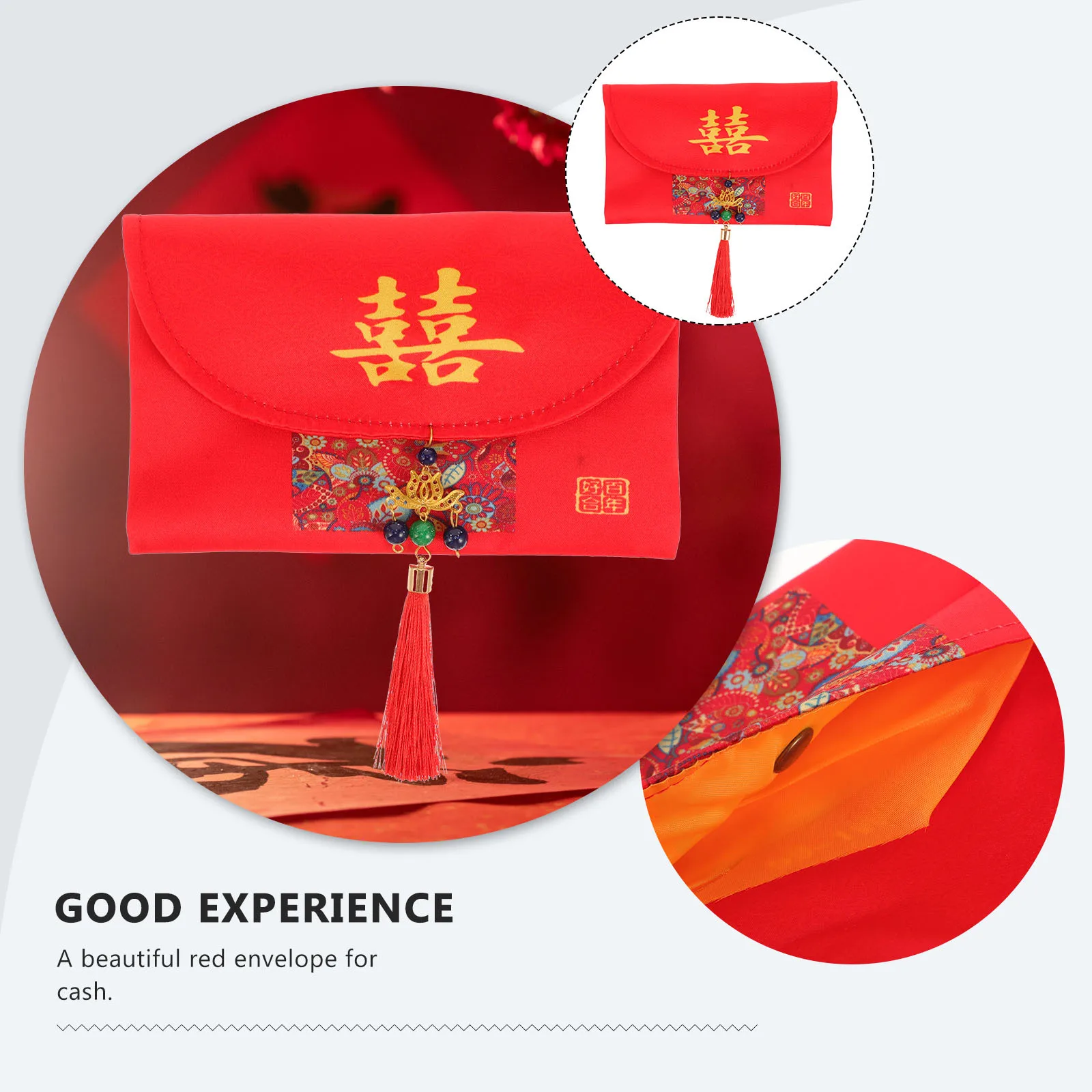 Красный конверт, тканевый пакет денег, китайский свадебный сувенир, ретро-стиль, долговечность, шикарный декор, соответствующая атмосферу
Красный конверт, тканевый пакет денег, китайский свадебный сувенир, ретро-стиль, долговечность, шикарный декор, соответствующая атмосферу
