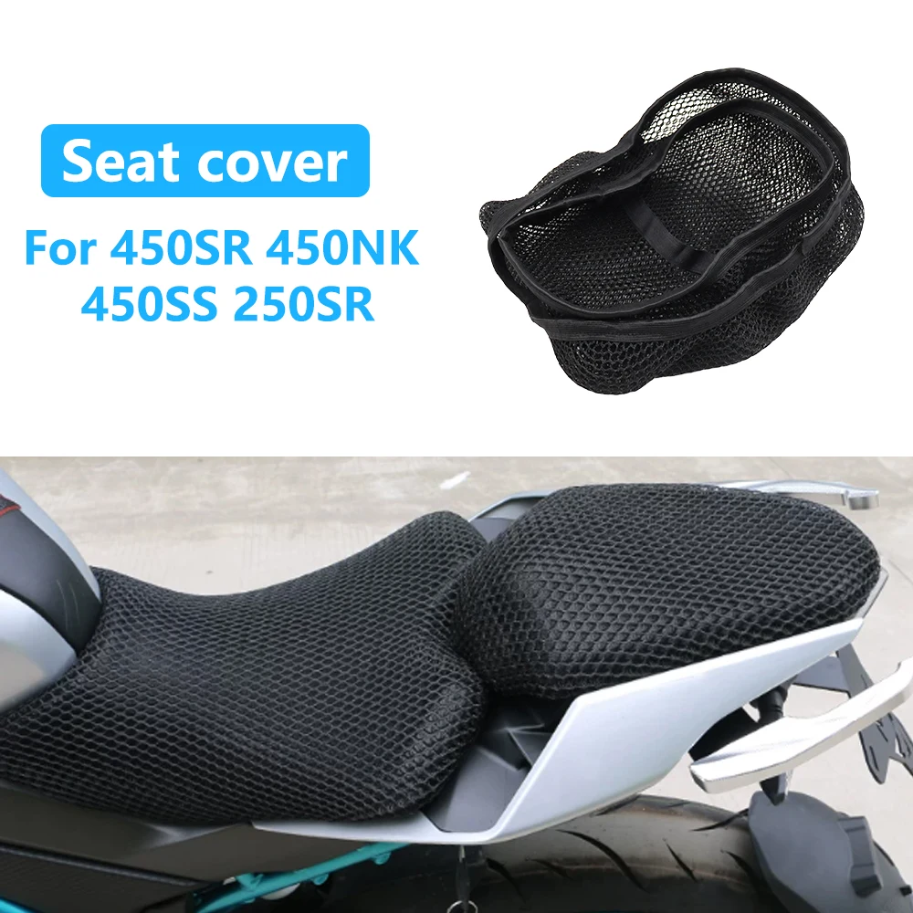 For CFMOTO 450SR 450NK 450SS 250SR 250 450 SR Motorcycle Seat Cover Seat Breathable Heat insulation Protect Cushion
For CFMOTO 450SR 450NK 450SS 250SR 250 450 SR Motorcycle Seat Cover Seat Breathable Heat insulation Protect Cushion