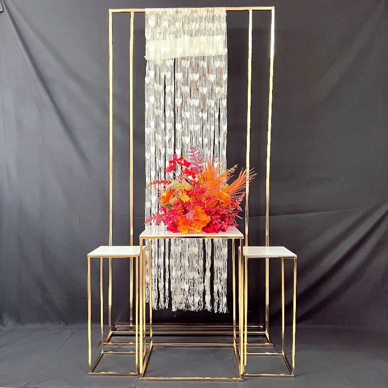 Luxury Wedding Backdrop Frame Baby Shower Birthday Stage Home Feast Dessert Table Cake Holder Stand Flower Balloon Arch
Luxury Wedding Backdrop Frame Baby Shower Birthday Stage Home Feast Dessert Table Cake Holder Stand Flower Balloon Arch